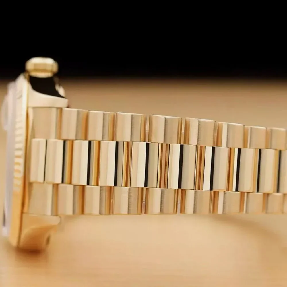 Mens Rolex Day Date President 18k Gold Watch New Condition